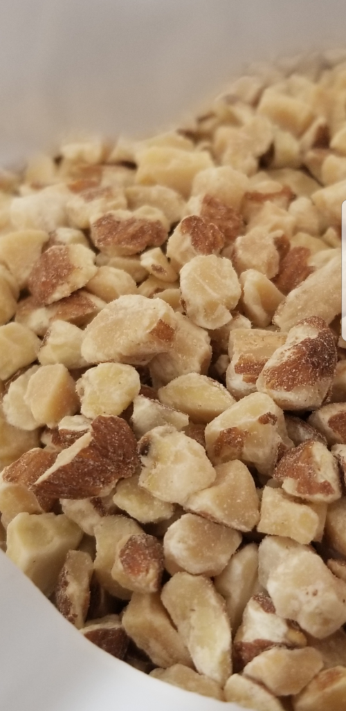 Almonds Dry Roast Medium Diced Bulk Arcade Snacks