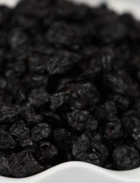 Dried Blueberries in a bowl