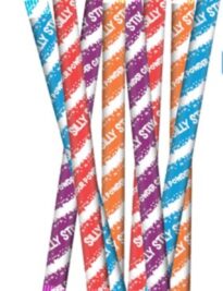 Silly Stix sour powder Colorful Sugar Straw Candies