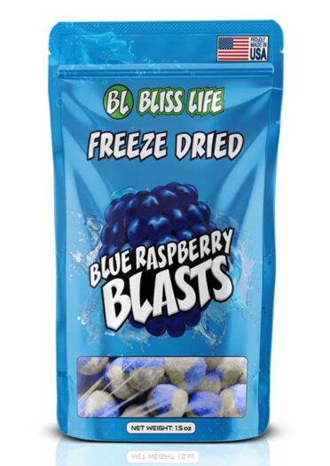 Blue Raspberry Freeze Dried Candy Blasts