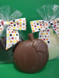 Solid Milk, Dark and White Chocolate Pumpkins