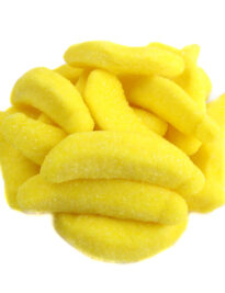 Yellow sanded sugar Gummy Bananas