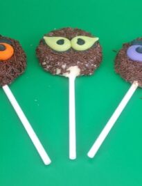 Chocolate Monster Eyes Lollipop