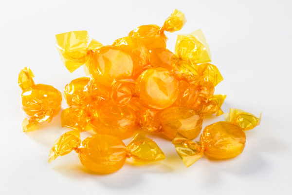 Wrapped Butterscotch Buttons