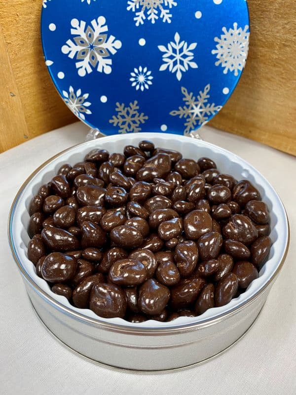 Dark Chocolate Cranberry Gift Tin