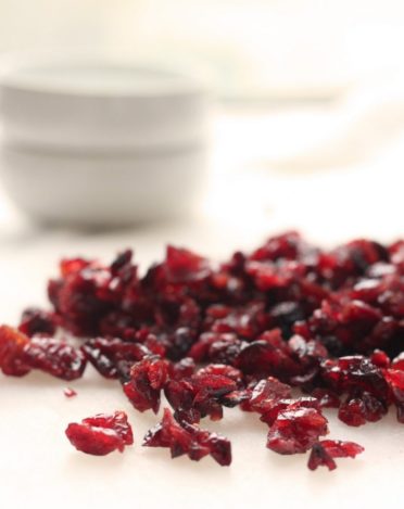 Dried cranberries, from Arcade Snacks; delicious and ready to eat.