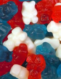Red, White & Blue Gummy Bears