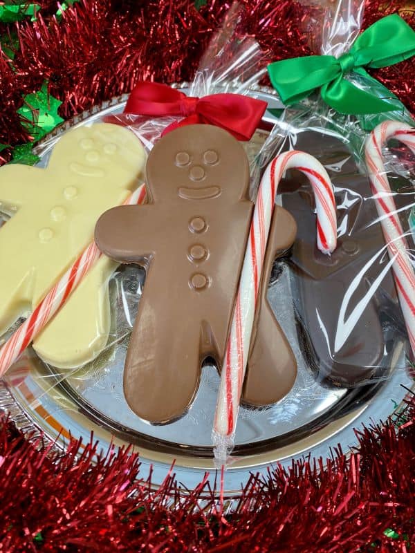 Gourmet Chocolate Gingerbread Man