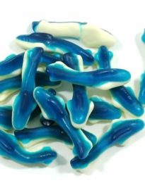 Gummy Blue Raspberry Sharks