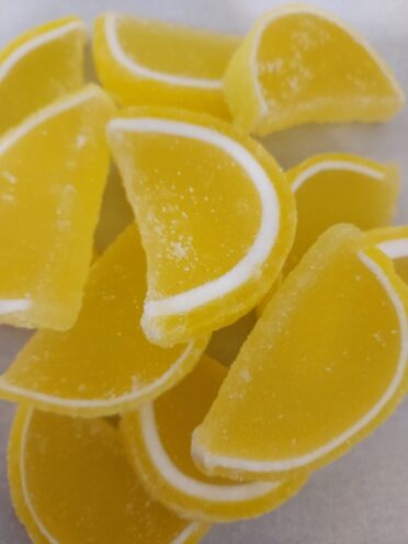 Lemon Fruit Jelly Slices