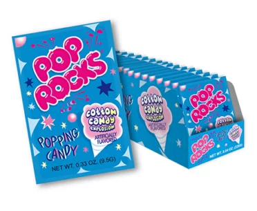 a4 count box of Cotton Candy Pop Rocks