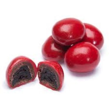 Red in color Pastel Chocolate Cranberries