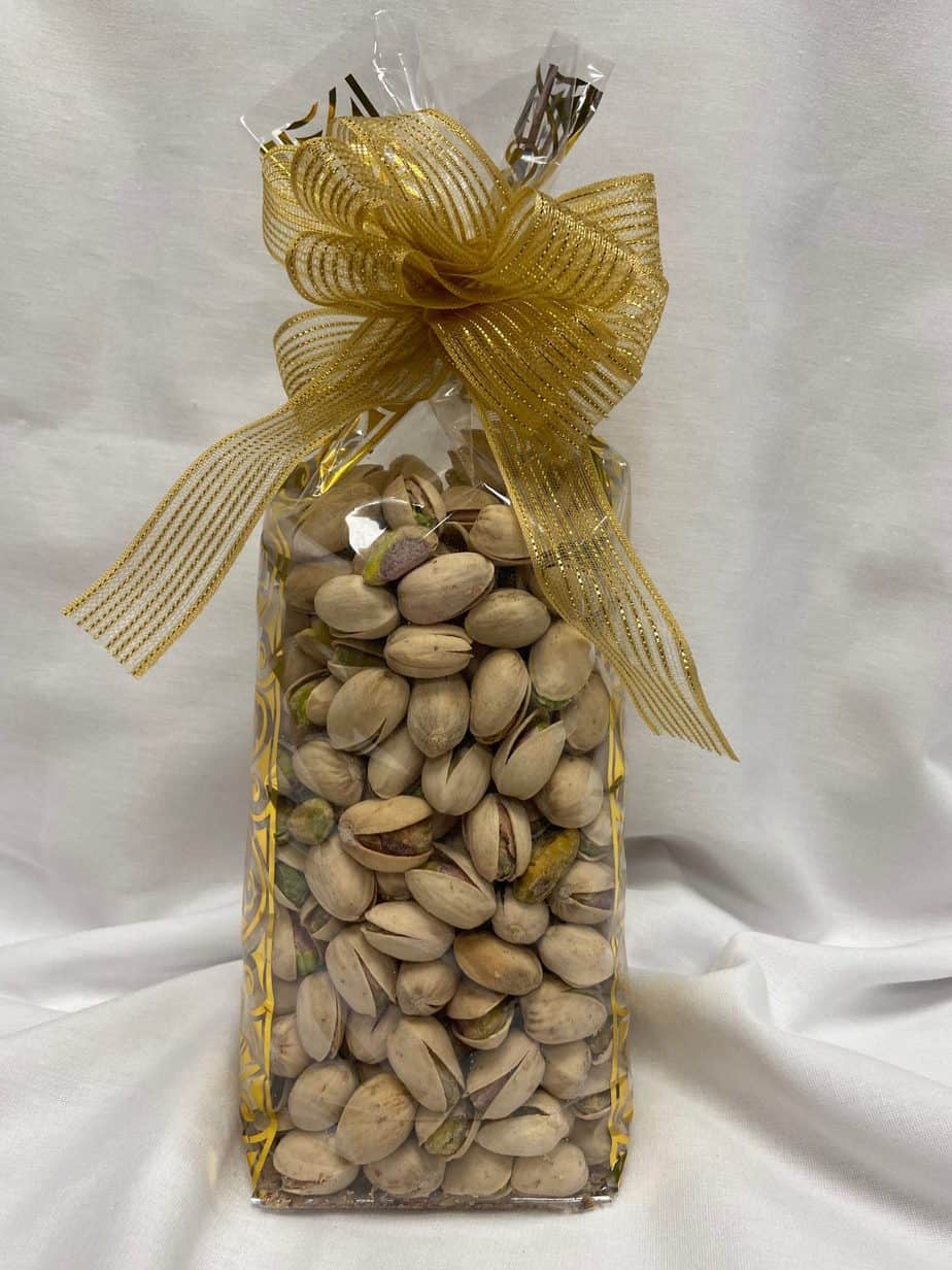Natural Pistachio Gift Bag Order Nuts Arcade Snacks