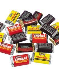 Assorted hershey miniatures chocolate bars