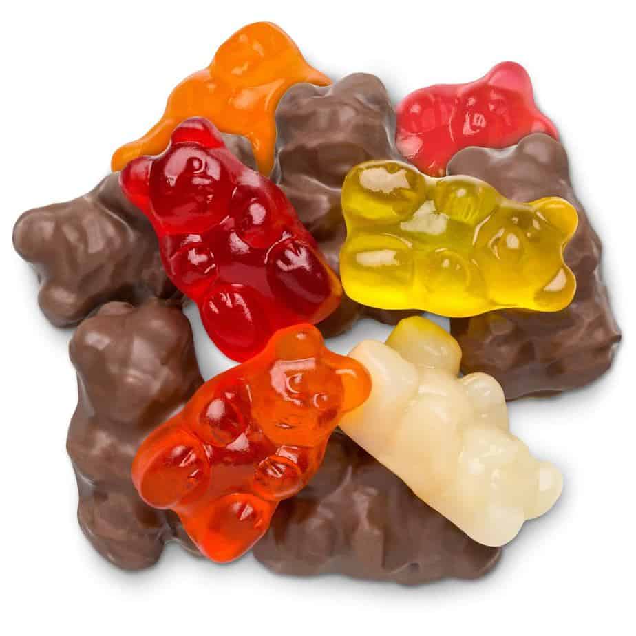 Chocolate coated candy discount
