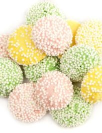 Assorted Pastel Mints in pink, yellow, green