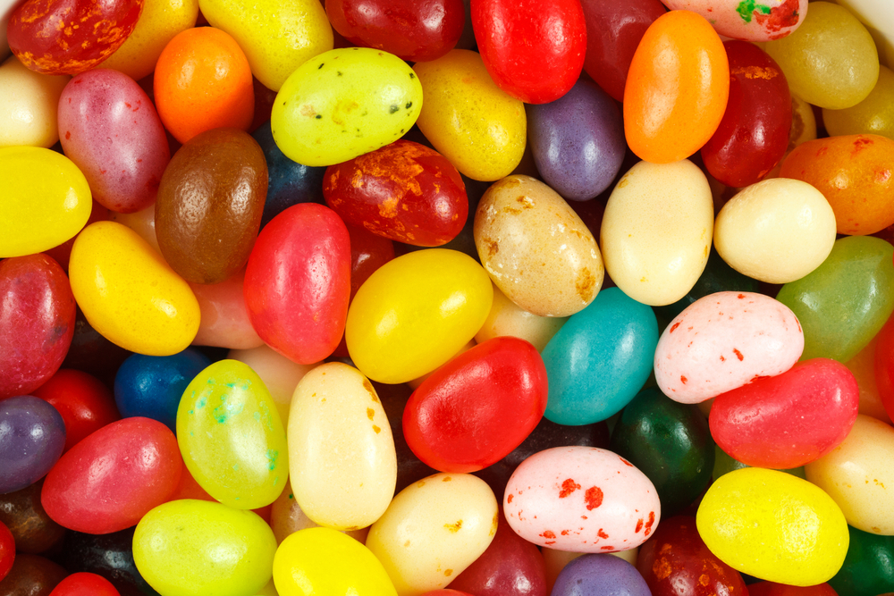 history of jelly beans