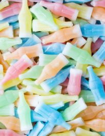 Flavored Wax Bottle Candy